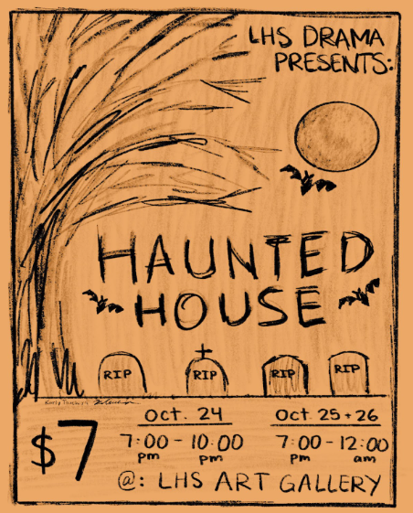 Lincoln's Haunted House 2024 Flyer